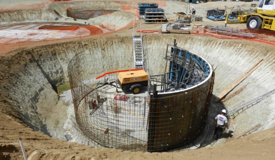 Terrassement pour unité de méthanisation